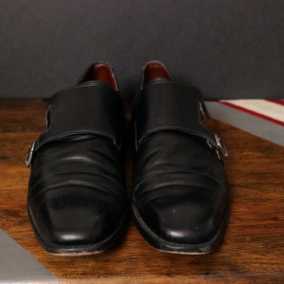 Allen Edmonds Black Double monk Strap size ten - Picture 3 of 8